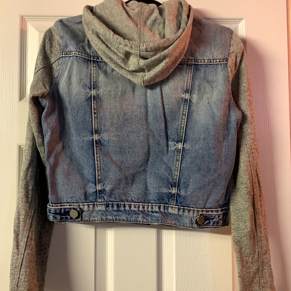 Streetwear Society denim button jacket; youth size large. - Picture 3 of 8